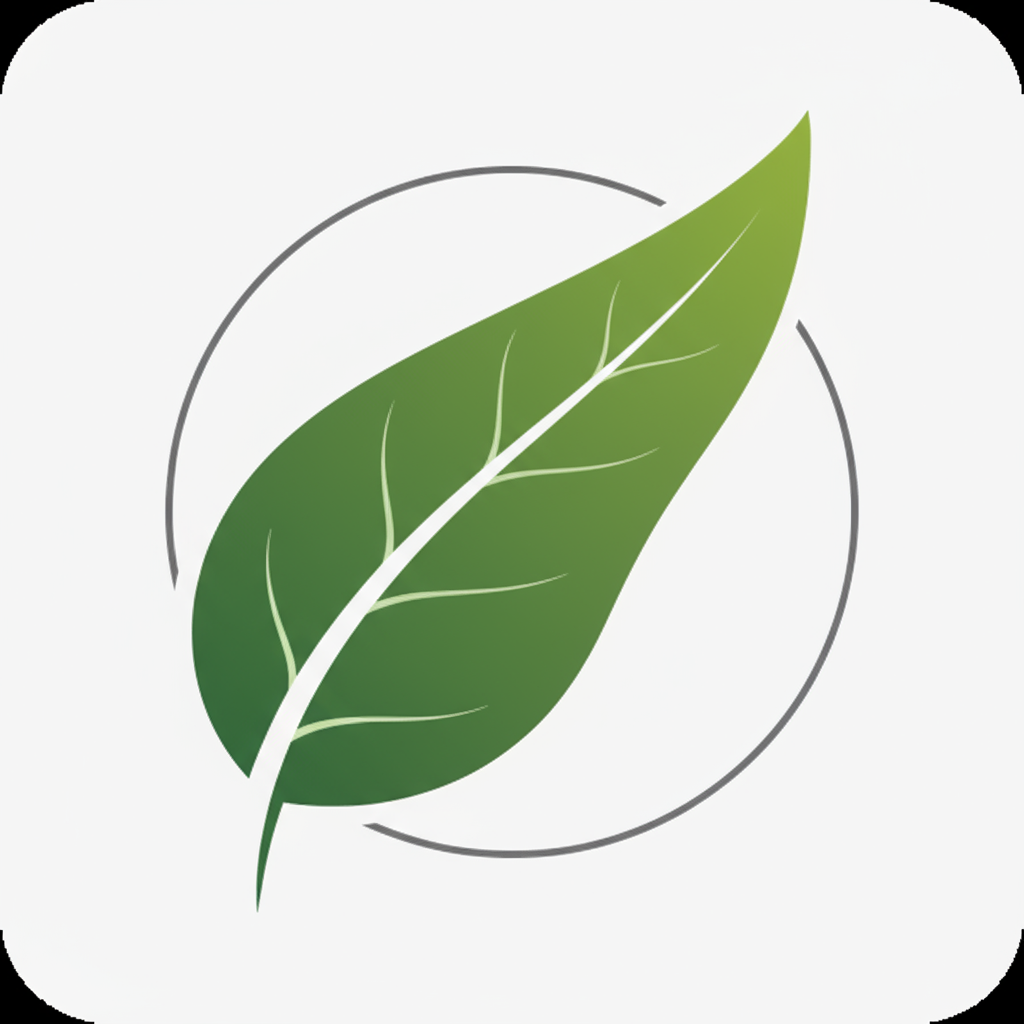 an icon of a leaf